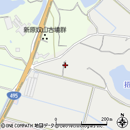 福岡県福津市奴山1463周辺の地図