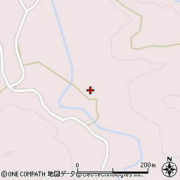 和歌山県田辺市中辺路町野中1610周辺の地図