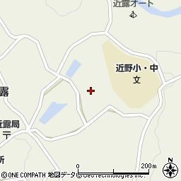 和歌山県田辺市中辺路町近露1094周辺の地図