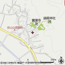 福岡県福津市奴山794周辺の地図