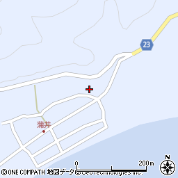 山口県熊毛郡上関町長島1344周辺の地図
