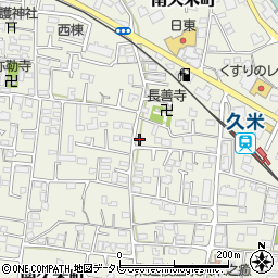 愛媛県松山市南久米町396-1周辺の地図