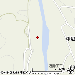 和歌山県田辺市中辺路町近露591周辺の地図