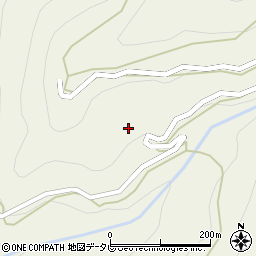 高知県長岡郡大豊町西峯3837周辺の地図