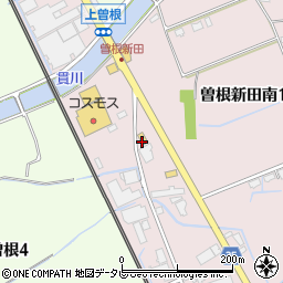 セブンイレブン小倉上曽根新町店周辺の地図
