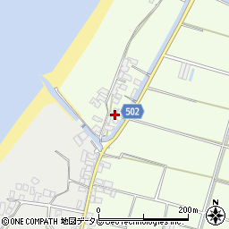 福岡県福津市勝浦4085-2周辺の地図