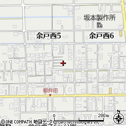 愛媛県松山市余戸西5丁目5周辺の地図
