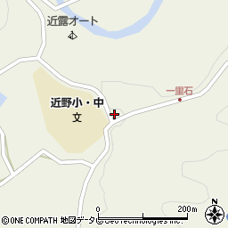 和歌山県田辺市中辺路町近露1085周辺の地図