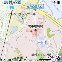 堤小倉病院（成康会）周辺の地図