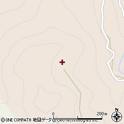 高知県長岡郡大豊町岩原393周辺の地図