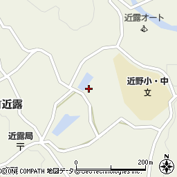 和歌山県田辺市中辺路町近露1050周辺の地図
