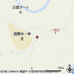 和歌山県田辺市中辺路町近露1070周辺の地図