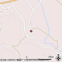 和歌山県田辺市中辺路町野中2301周辺の地図