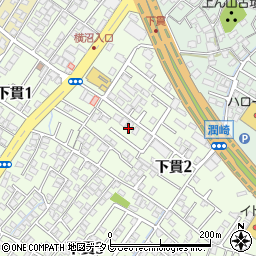 橋口工務店周辺の地図