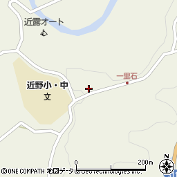 和歌山県田辺市中辺路町近露41周辺の地図