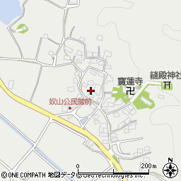 福岡県福津市奴山854周辺の地図