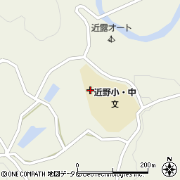 和歌山県田辺市中辺路町近露1061周辺の地図