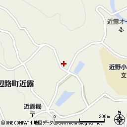 和歌山県田辺市中辺路町近露203周辺の地図