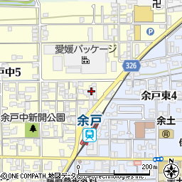 東進スクール余戸教室周辺の地図