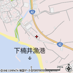 和歌山県御坊市名田町楠井993-1周辺の地図