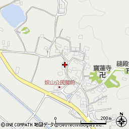 福岡県福津市奴山860周辺の地図