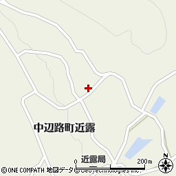 和歌山県田辺市中辺路町近露255周辺の地図