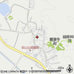 福岡県福津市奴山849周辺の地図