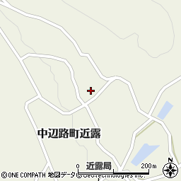 和歌山県田辺市中辺路町近露287周辺の地図