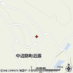 和歌山県田辺市中辺路町近露260周辺の地図