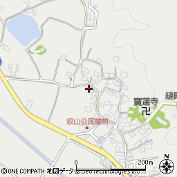 福岡県福津市奴山863周辺の地図