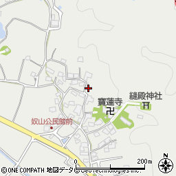 福岡県福津市奴山889周辺の地図