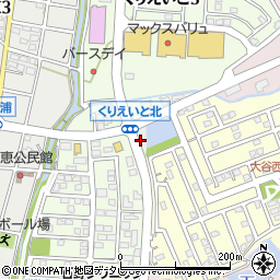福岡県宗像市須恵周辺の地図