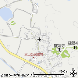 福岡県福津市奴山861周辺の地図