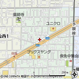 瀧和塾　保免校周辺の地図