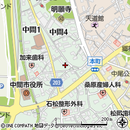片岡ホルモン店周辺の地図