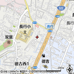 福岡県北九州市小倉南区徳吉西1丁目2周辺の地図