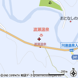 和歌山県田辺市本宮町渡瀬1049周辺の地図