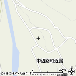 和歌山県田辺市中辺路町近露433周辺の地図