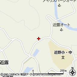 和歌山県田辺市中辺路町近露194周辺の地図