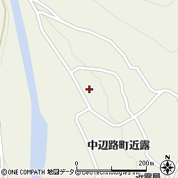 和歌山県田辺市中辺路町近露411周辺の地図