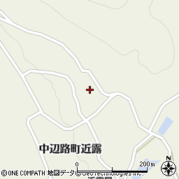 和歌山県田辺市中辺路町近露265周辺の地図