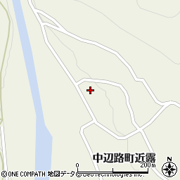 和歌山県田辺市中辺路町近露375周辺の地図