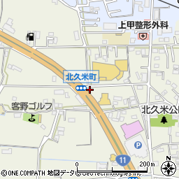 伊予銀行サニーマート松山久米店 ＡＴＭ周辺の地図