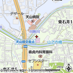 愛媛県松山市東石井1丁目6周辺の地図