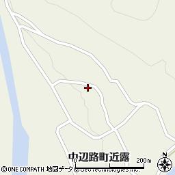 和歌山県田辺市中辺路町近露408周辺の地図
