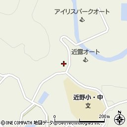 和歌山県田辺市中辺路町近露177周辺の地図