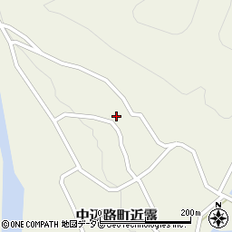 和歌山県田辺市中辺路町近露262周辺の地図