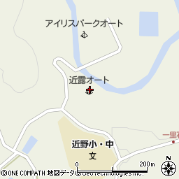 和歌山県田辺市中辺路町近露68周辺の地図