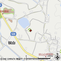 福岡県福津市奴山1220周辺の地図