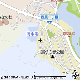 福岡県北九州市小倉南区西貫1丁目2周辺の地図